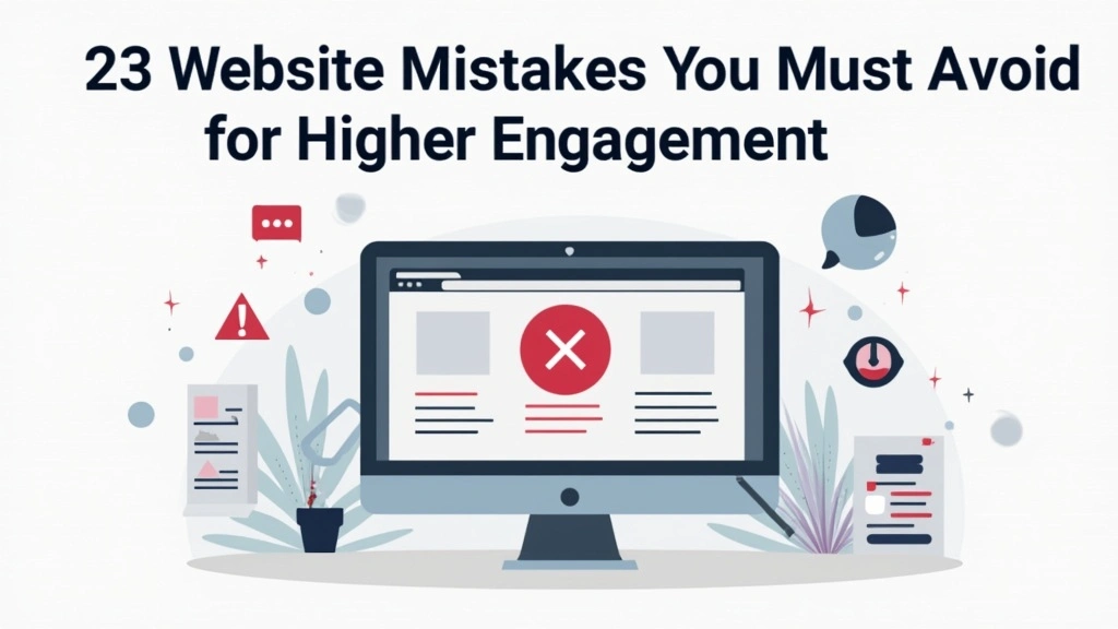 23 Website Mistakes You Must Avoid for Higher Engagement